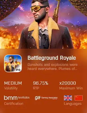 ทดลองเล่นสล็อต BATTLEGROUND ROYALE สล็อตเว็บตรง ๆ ของไทย
