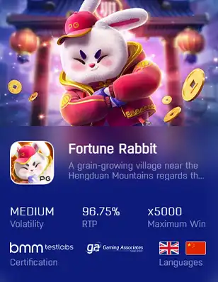ทดลองเล่นสล็อต FORTUNE RABBIT เว็บพนัน ฝากขั้นต่ำ 1 บาท