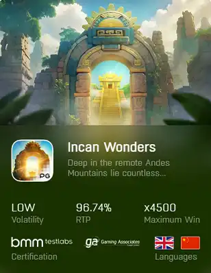 ทดลองเล่นสล็อต INCAN WONDERS พีจึสล็อต