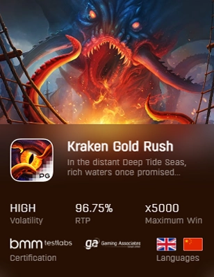 ทดลองเล่นสล็อต KRAKEN GOLD RUSH สล็อตตรง ฝากถอน ไม่มี ขั้น ต่ํา