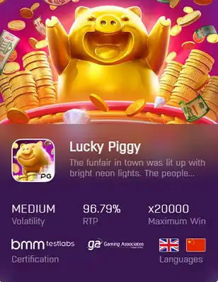 ทดลองเล่นสล็อต LUCKY PIGGY pg ๑๑ pgstar777 cfd