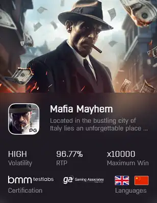 ทดลองเล่นสล็อต MAFIA MAYHEM เว็บ ค่า สิ โน เครดิตฟรี