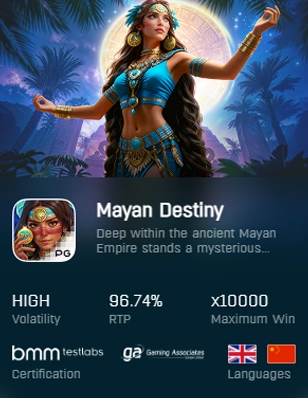 ทดลองเล่นสล็อต Mayan Destiny