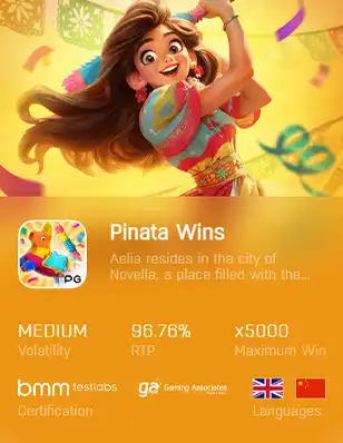 ทดลองเล่นสล็อต PINATA WINS เว็บพนัน ฝากขั้นต่ำ 1 บาท