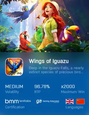 ทดลองเล่นสล็อต Wings of Iguazu เว็บพนัน ฝากขั้นต่ำ 1 บาท