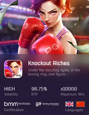 ทดลองเล่นสล็อตpg KNOCKOUT RICHES