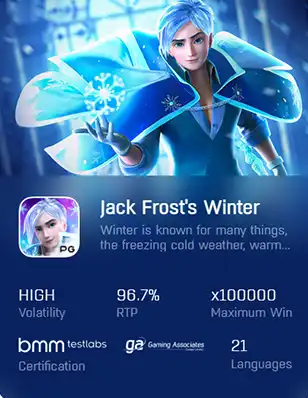 ทดลองเล่นสล็อต JACK FROST'S WINTER สล็ฮตพีจี