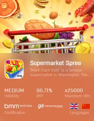ทดลองเล่นสล็อต SUPERMARKET SPREE สล็อต ฝาก ท รู วอ ล