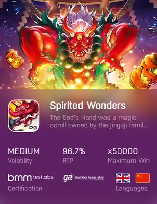 ทดลองเล่นสล็อต Spirited Wonders เว็บตรงไม่มีขั้นต่ำ